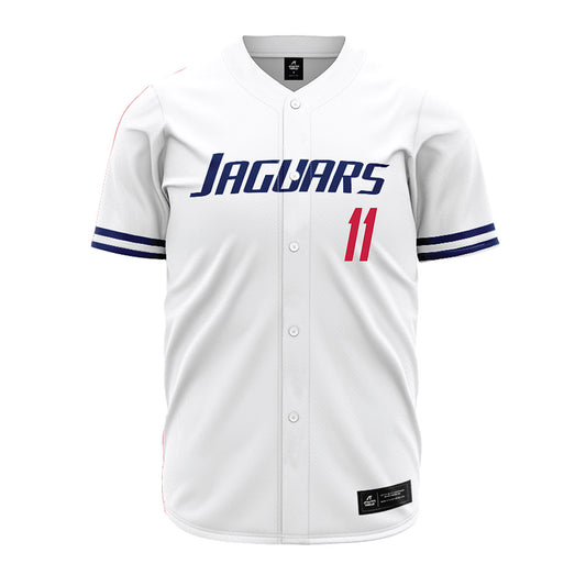 South Alabama - NCAA Baseball : Bryant Quimby - White Jersey-0