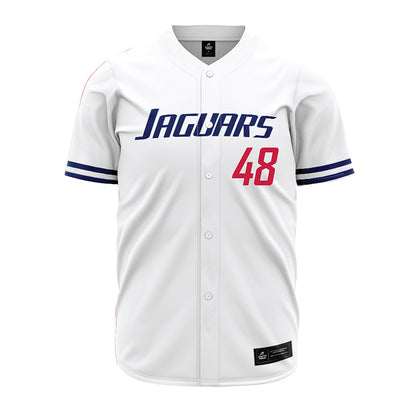 South Alabama - NCAA Baseball : Chase Davis - White Jersey-0