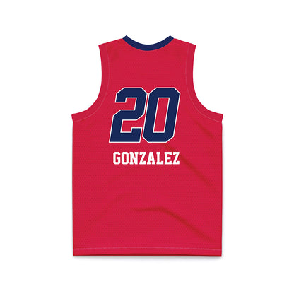 South Alabama - NCAA Women's Basketball : Daniela Gonzalez - Red Basketball Jersey-1