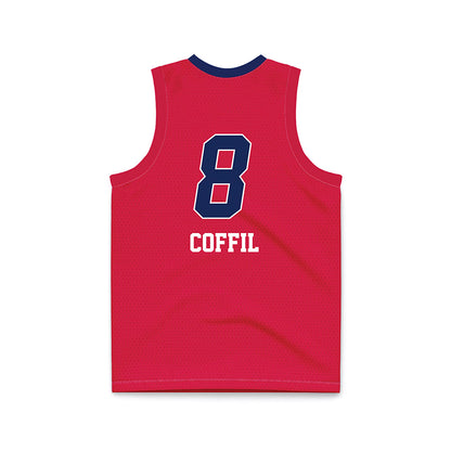 South Alabama - NCAA Women's Basketball : Terren Coffil - Red Basketball Jersey-1