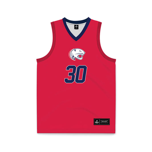 South Alabama - NCAA Women's Basketball : Jeriyah Baines - Red Basketball Jersey-0
