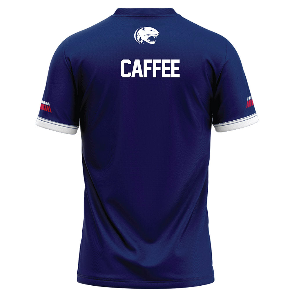 South Alabama - NCAA Football : Dashaun Caffee - Blue Football Jersey-1