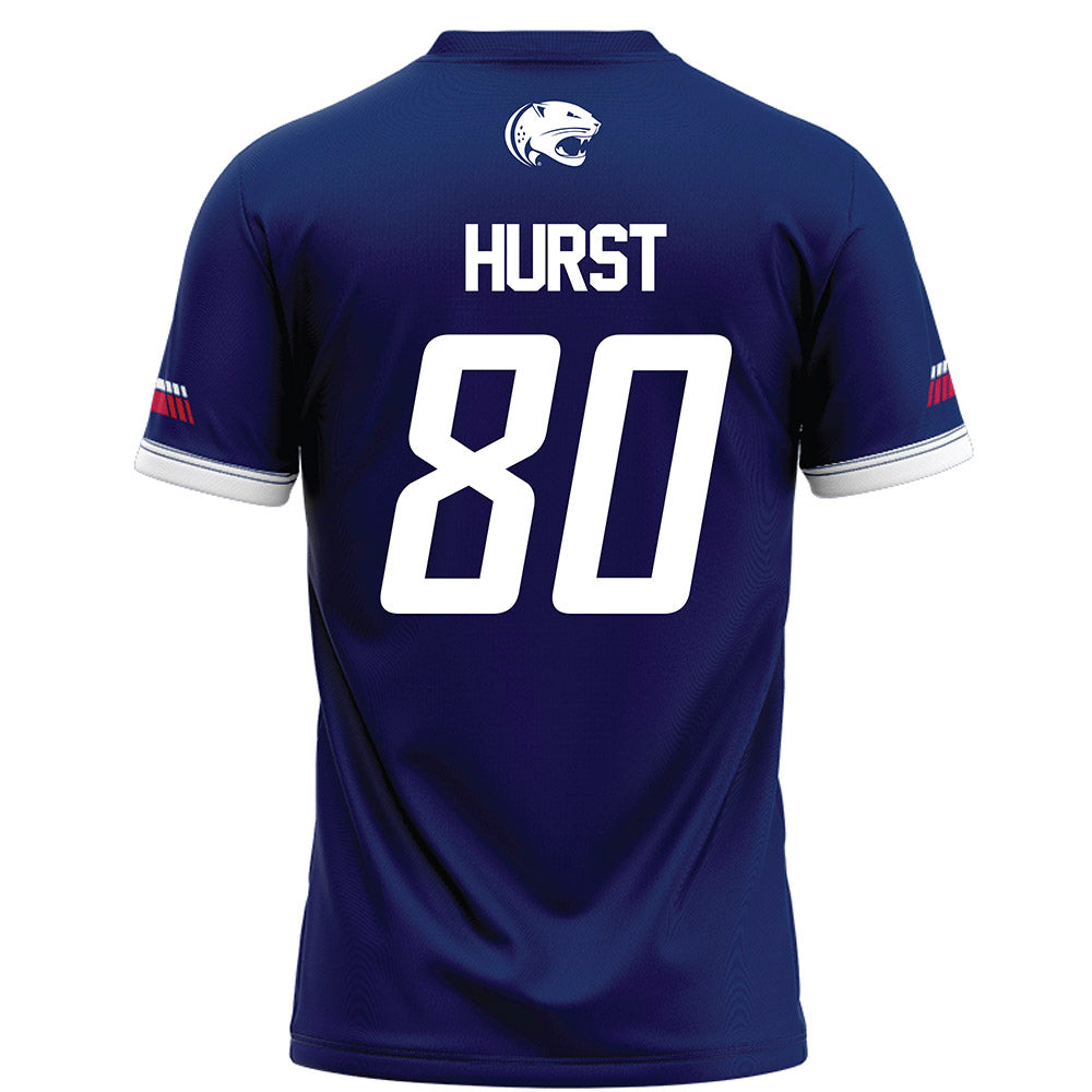 South Alabama - NCAA Football : Brayden Hurst - Blue Football Jersey-1