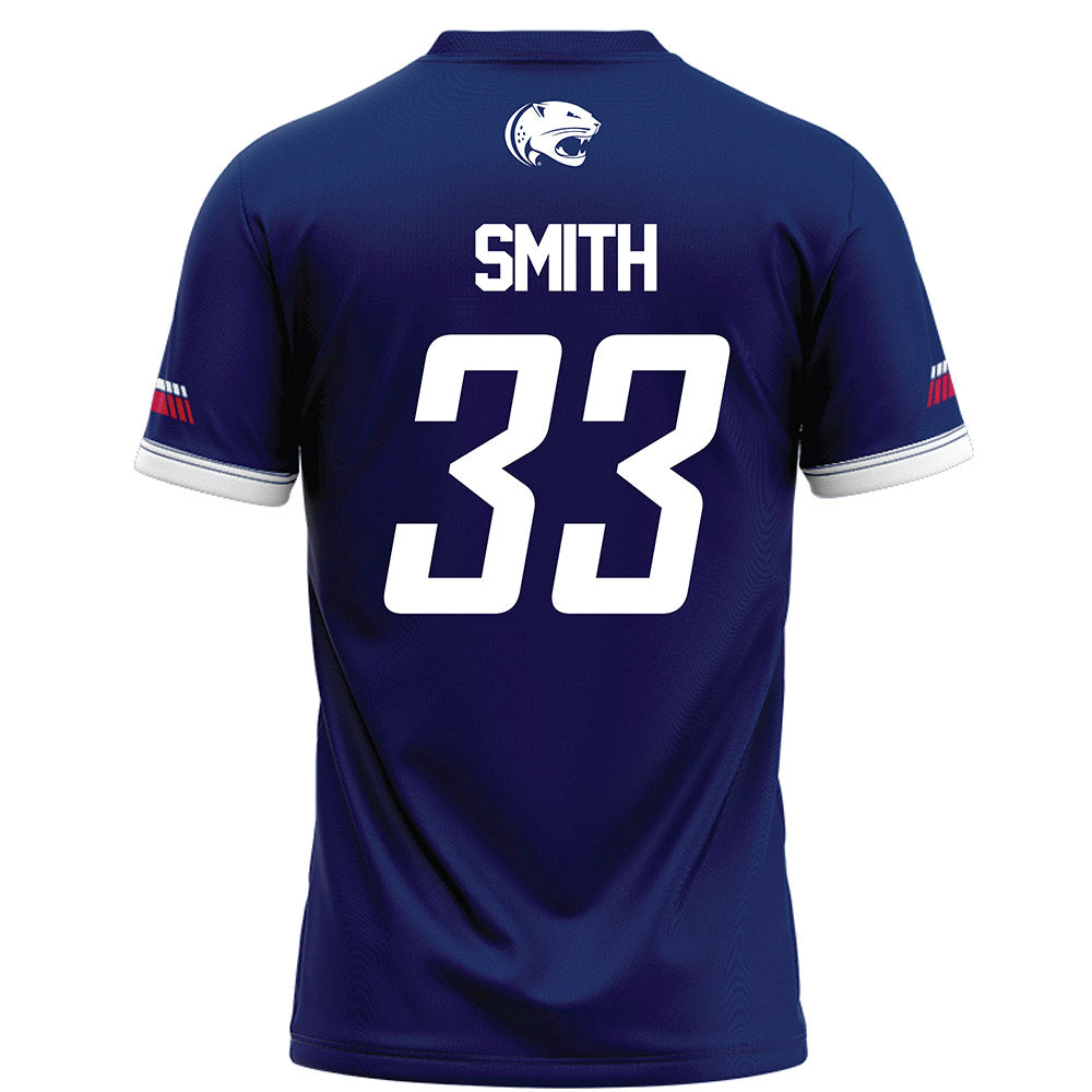 South Alabama - NCAA Football : Dorian Smith - Blue Football Jersey-1
