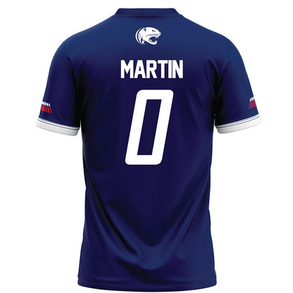 South Alabama - NCAA Football : Pj Martin - Blue Football Jersey-1