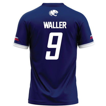 South Alabama - NCAA Football : Emmanuel Waller - Blue Football Jersey-1