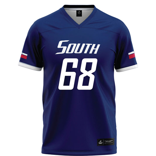 South Alabama - NCAA Football : Reese Osei-Wusu - Blue Football Jersey-0