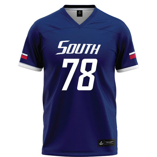 South Alabama - NCAA Football : Noah Boyd - Blue Football Jersey-0