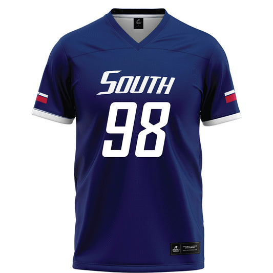 South Alabama - NCAA Football : Tre'Darius Brown - Blue Football Jersey-0