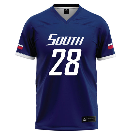 South Alabama - NCAA Football : Darius McKenzie - Blue Football Jersey-0