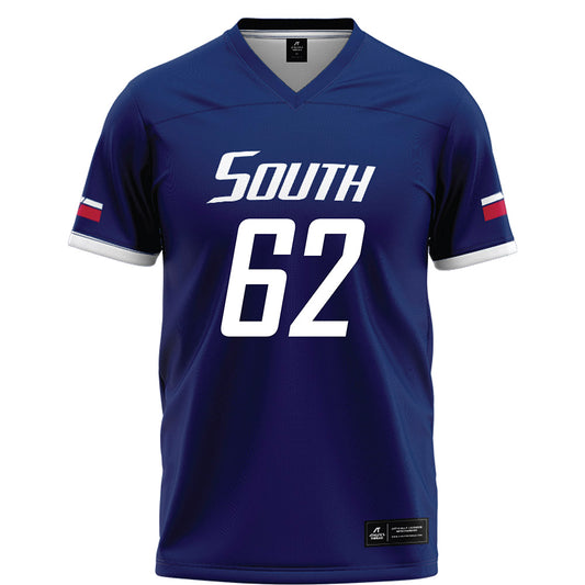 South Alabama - NCAA Football : Kade Hogue - Blue Football Jersey-0