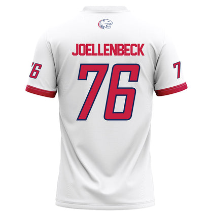 South Alabama - NCAA Football : Logan Joellenbeck - White Football Jersey-1