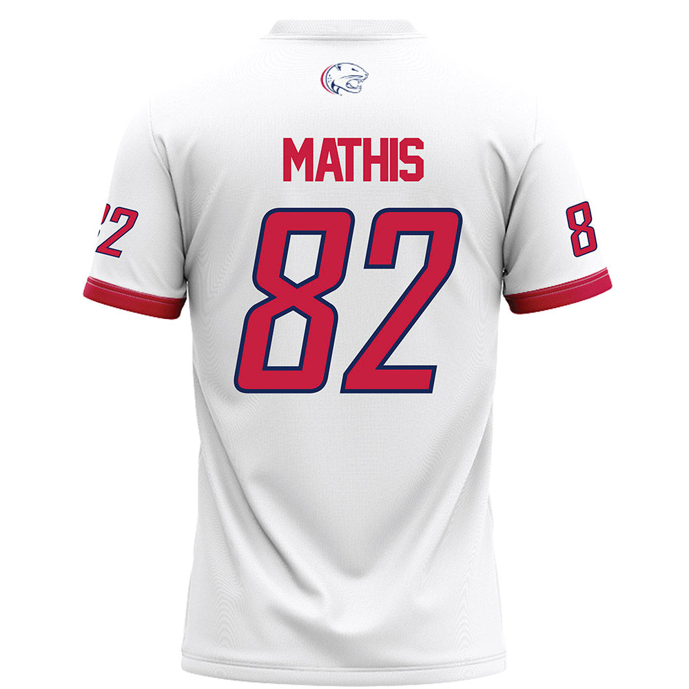 South Alabama - NCAA Football : Julius Mathis - White Football Jersey-1