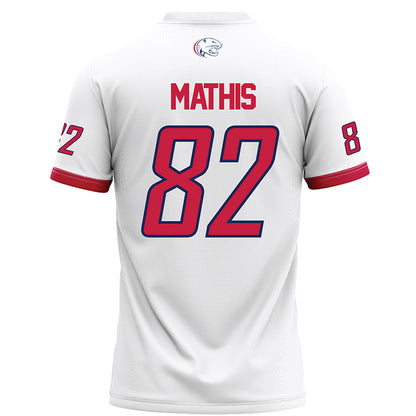 South Alabama - NCAA Football : Julius Mathis - White Football Jersey-1