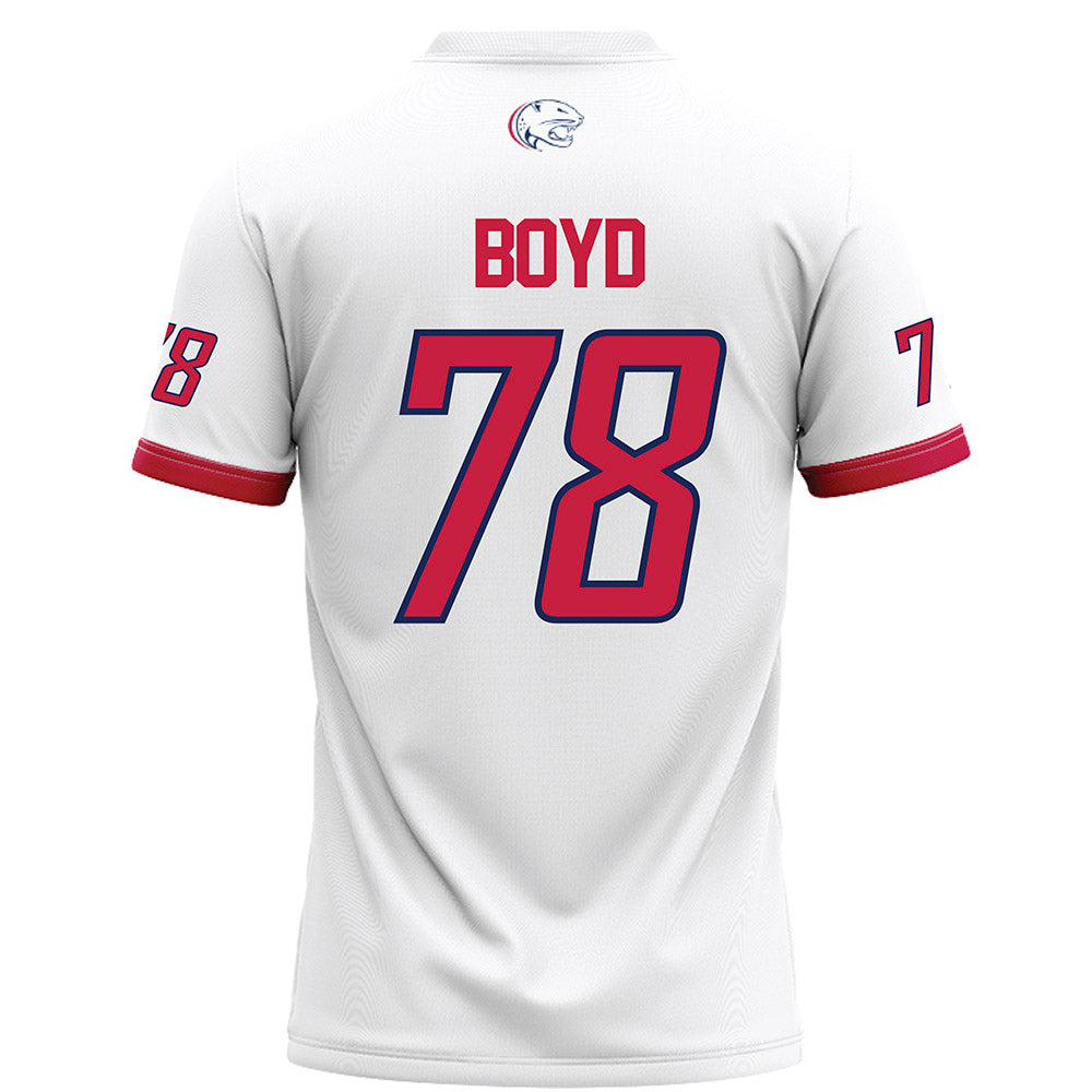 South Alabama - NCAA Football : Noah Boyd - White Football Jersey-1
