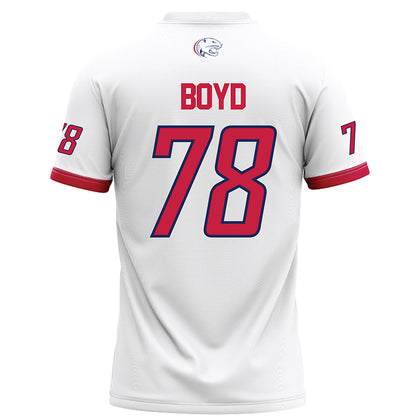 South Alabama - NCAA Football : Noah Boyd - White Football Jersey-1
