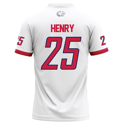 South Alabama - NCAA Football : TreMon Henry - White Football Jersey-1