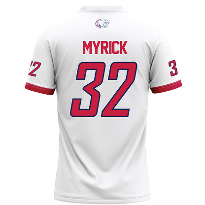 South Alabama - NCAA Football : Blayne Myrick - White Football Jersey-1
