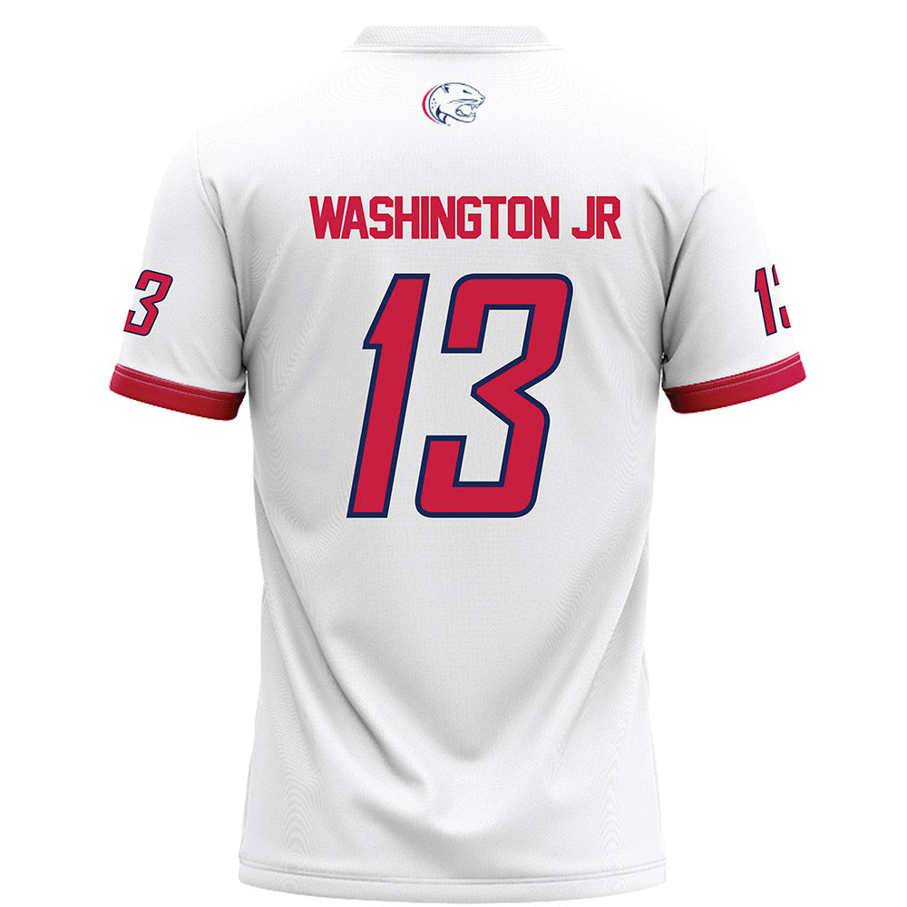 South Alabama - NCAA Football : Jarvis Washington Jr - White Football Jersey-1