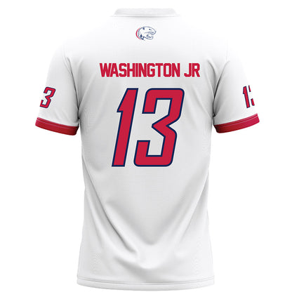 South Alabama - NCAA Football : Jarvis Washington Jr - White Football Jersey-1