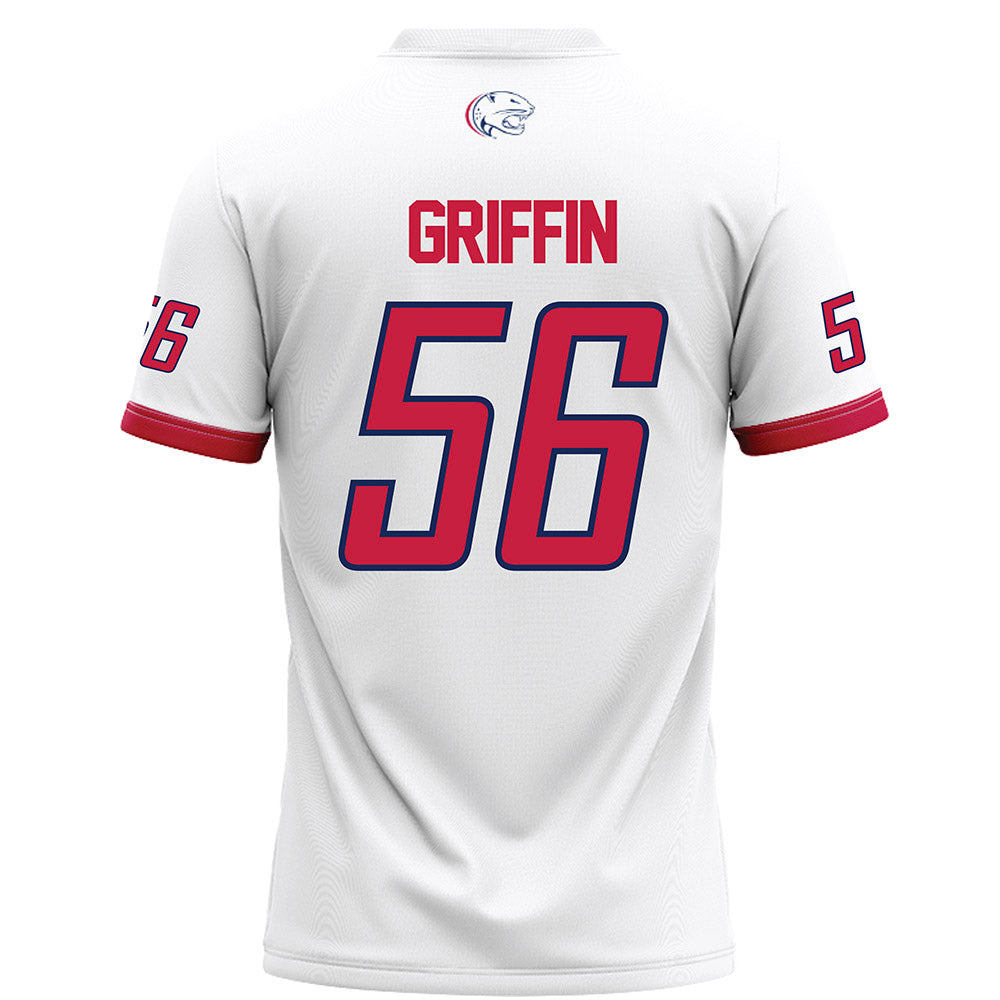 South Alabama - NCAA Football : Adrian Griffin - White Football Jersey-1