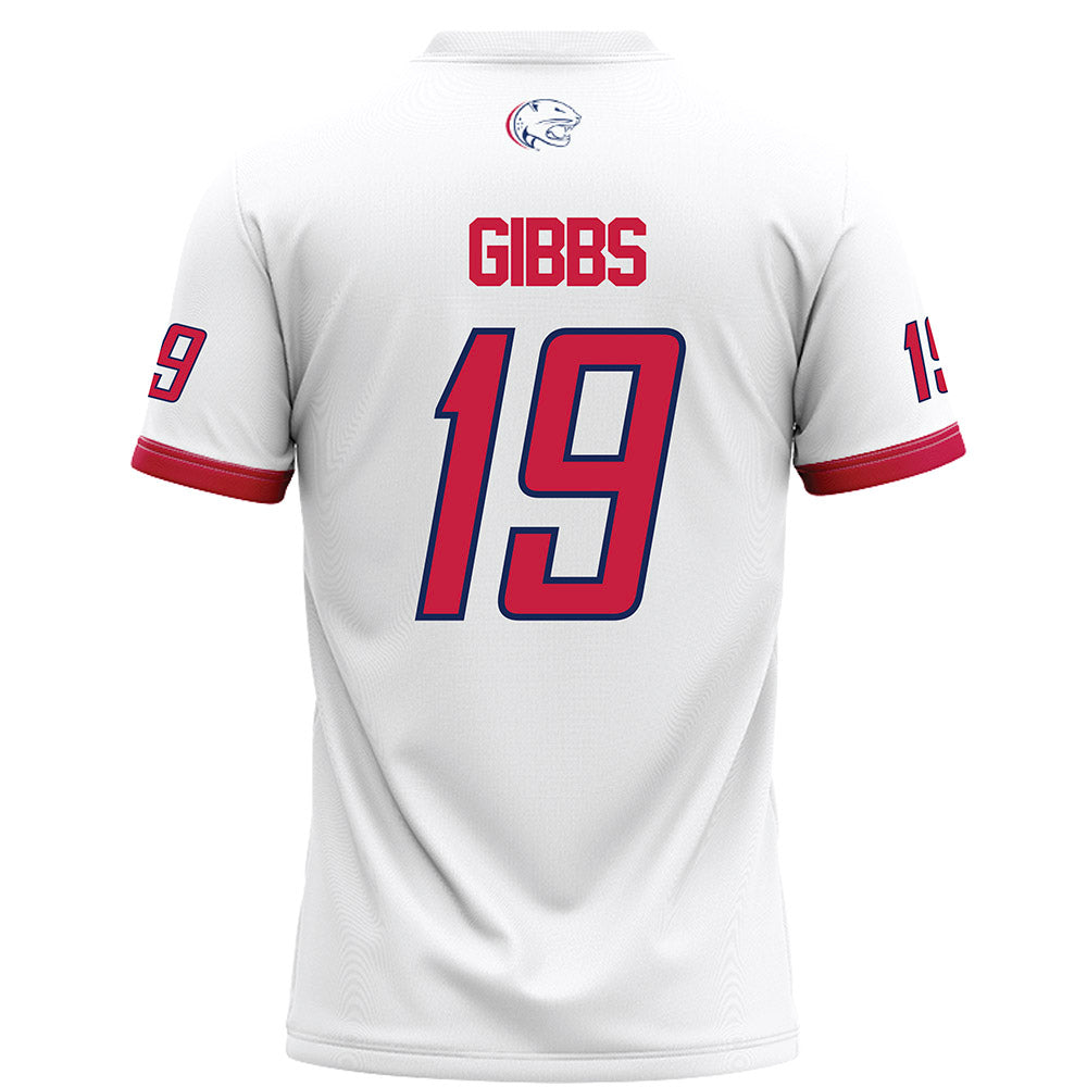 South Alabama - NCAA Football : Rodrecas Gibbs - White Football Jersey-1