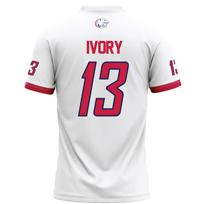 South Alabama - NCAA Football : Javon Ivory - White Football Jersey-1