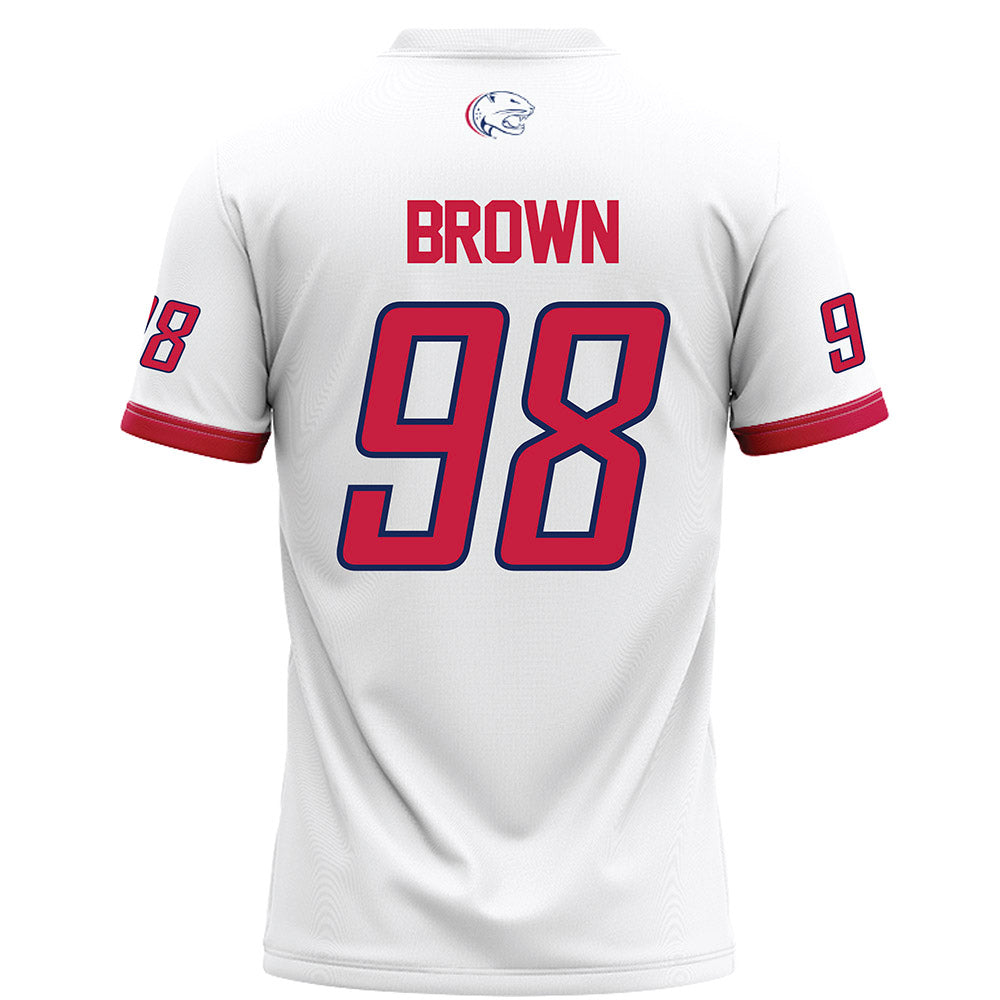 South Alabama - NCAA Football : Tre'Darius Brown - White Football Jersey-1