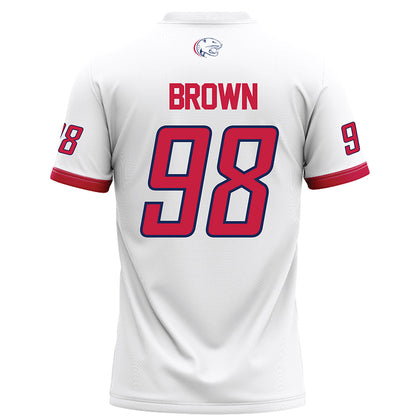 South Alabama - NCAA Football : Tre'Darius Brown - White Football Jersey-1