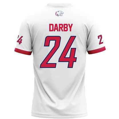 South Alabama - NCAA Football : Damyrion Darby - White Football Jersey-1