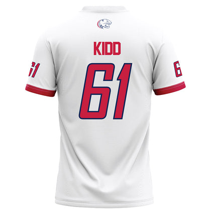 South Alabama - NCAA Football : Julius Kidd - White Football Jersey-1