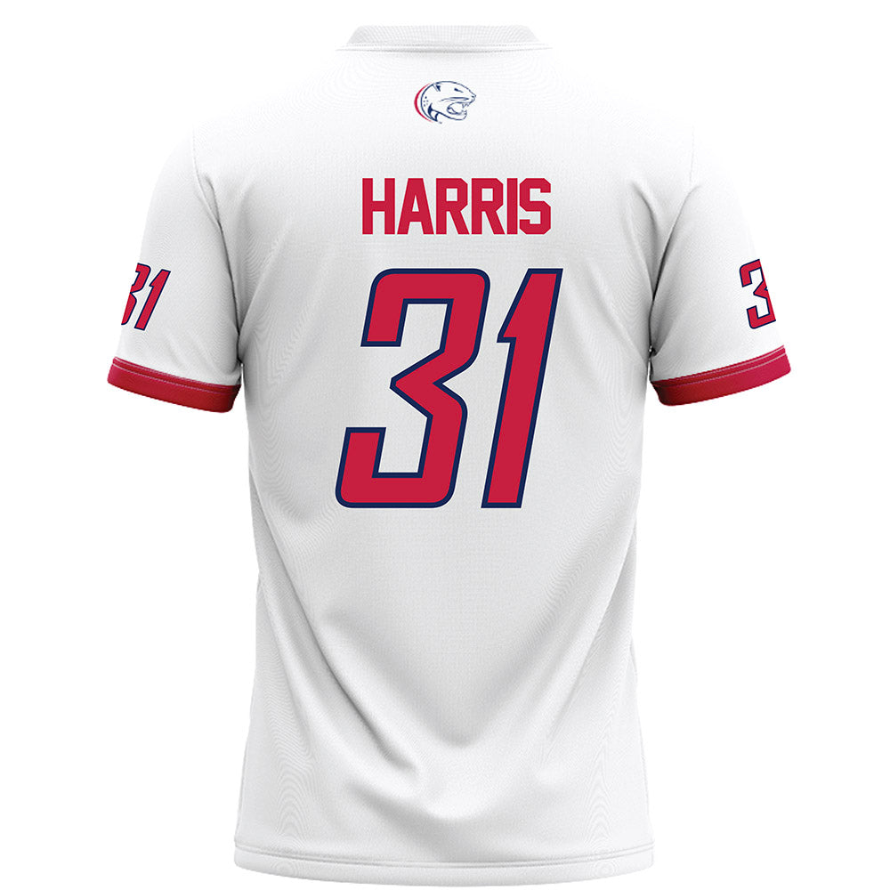 South Alabama - NCAA Football : Mike Harris - White Football Jersey-1