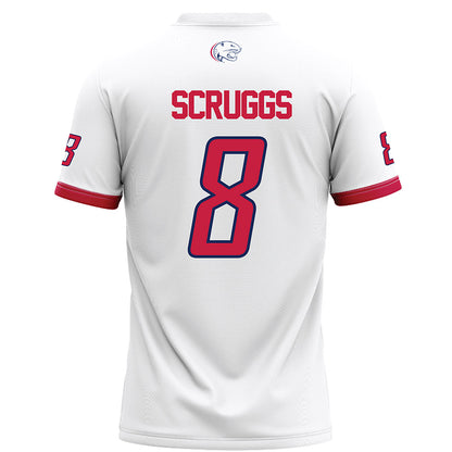 South Alabama - NCAA Football : Jordan Scruggs - White Football Jersey-1