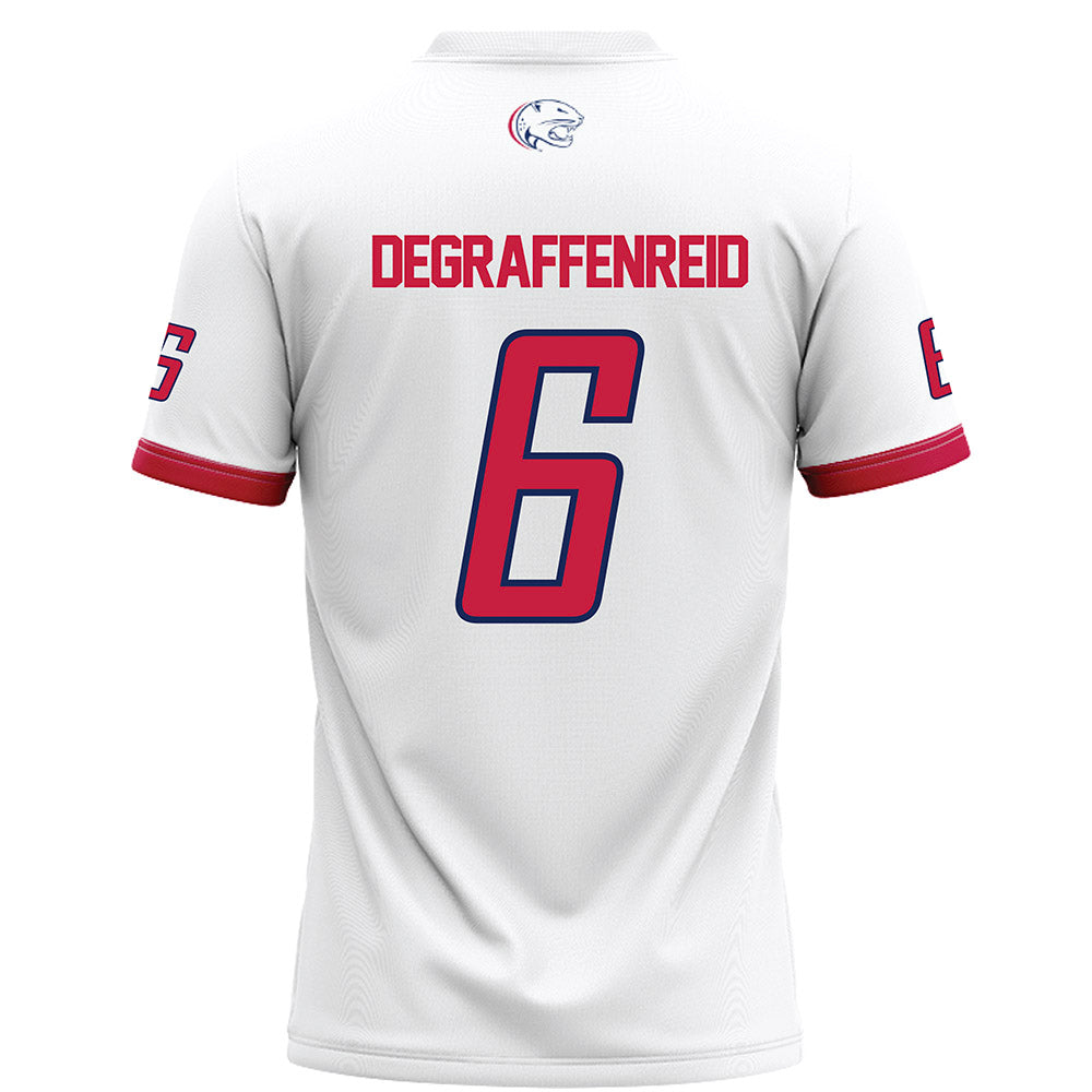 South Alabama - NCAA Football : Kaydon Degraffenreid - White Football Jersey-1