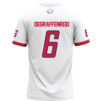 South Alabama - NCAA Football : Kaydon Degraffenreid - White Football Jersey-1