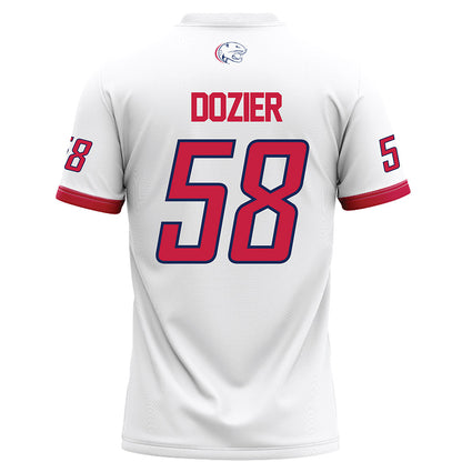 South Alabama - NCAA Football : Hayden Dozier - White Football Jersey-1