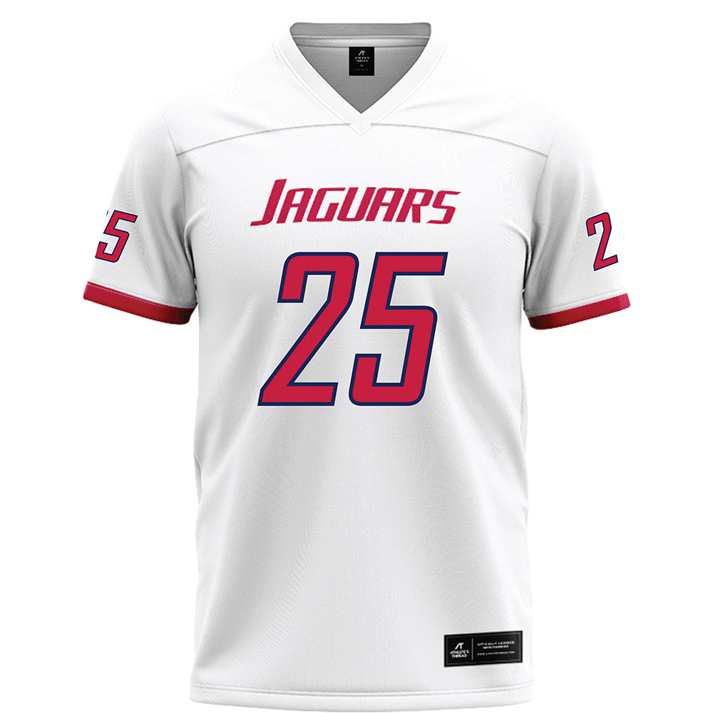 South Alabama - NCAA Football : TreMon Henry - White Football Jersey-0