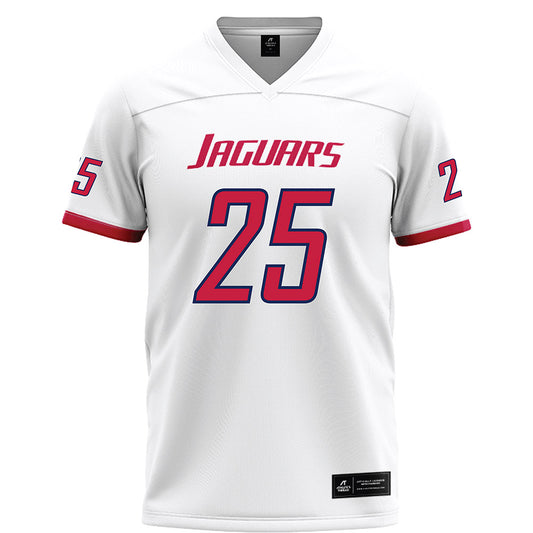 South Alabama - NCAA Football : TreMon Henry - White Football Jersey-0