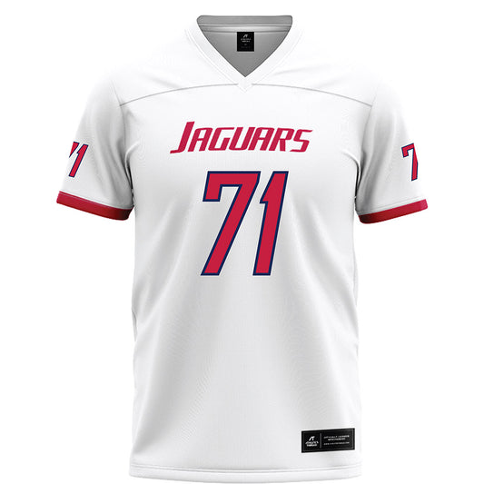 South Alabama - NCAA Football : Jaylen Booker - White Football Jersey-0
