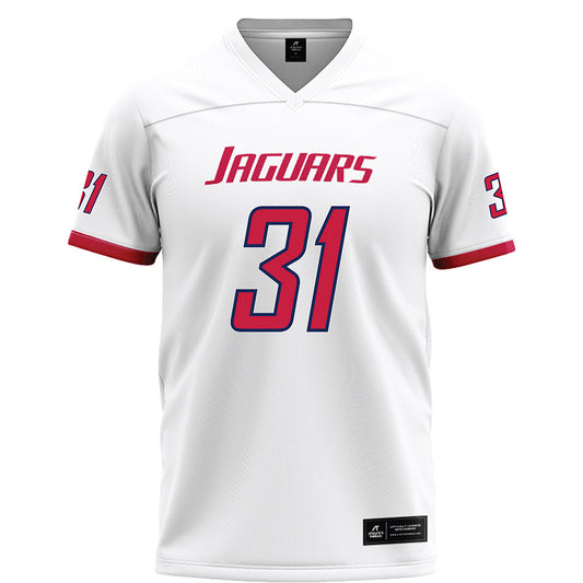 South Alabama - NCAA Football : Mike Harris - White Football Jersey-0