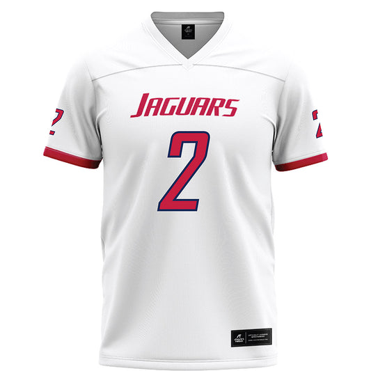 South Alabama - NCAA Football : Miller McCrumby - White Football Jersey-0
