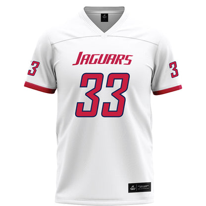 South Alabama - NCAA Football : Dorian Smith - White Football Jersey-0