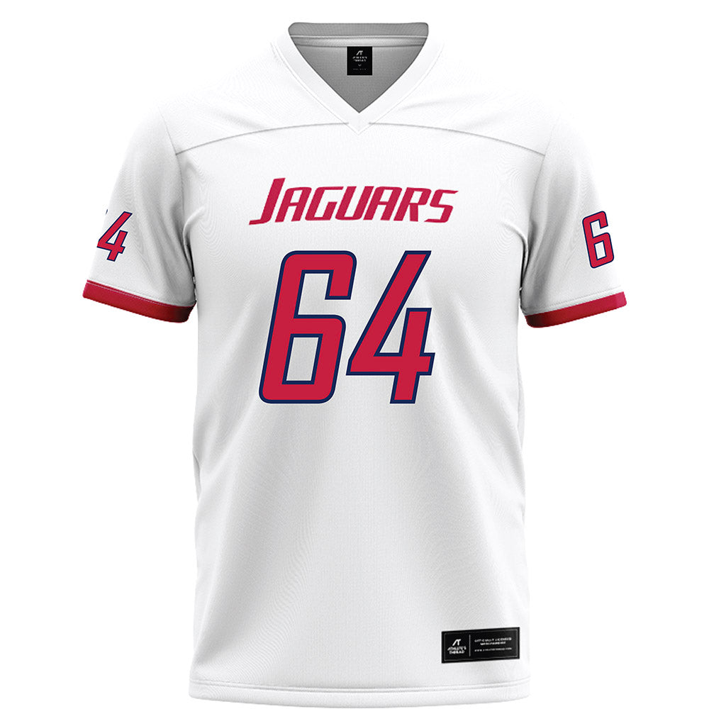 South Alabama - NCAA Football : Jamal Siler - White Football Jersey-0