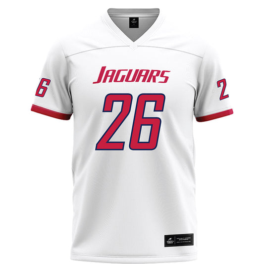 South Alabama - NCAA Football : Xavious Anderson - White Football Jersey-0