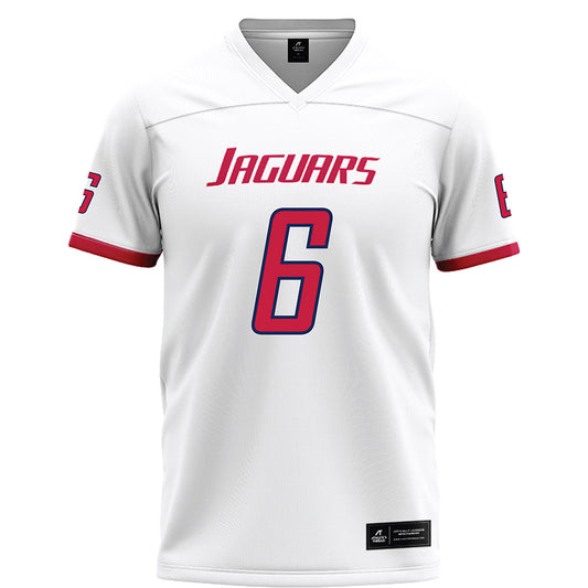 South Alabama - NCAA Football : Kaydon Degraffenreid - White Football Jersey-0