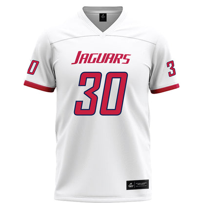 South Alabama - NCAA Football : Perry Hand - White Football Jersey-0