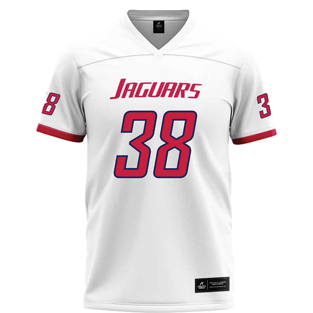 South Alabama - NCAA Football : Camden Lawson - White Football Jersey-0