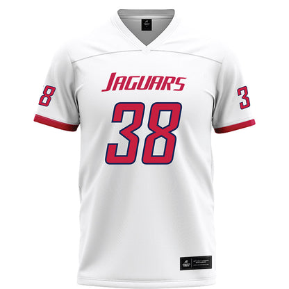 South Alabama - NCAA Football : Camden Lawson - White Football Jersey-0