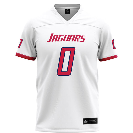 South Alabama - NCAA Football : Braylon Mcreynolds - White Football Jersey-0