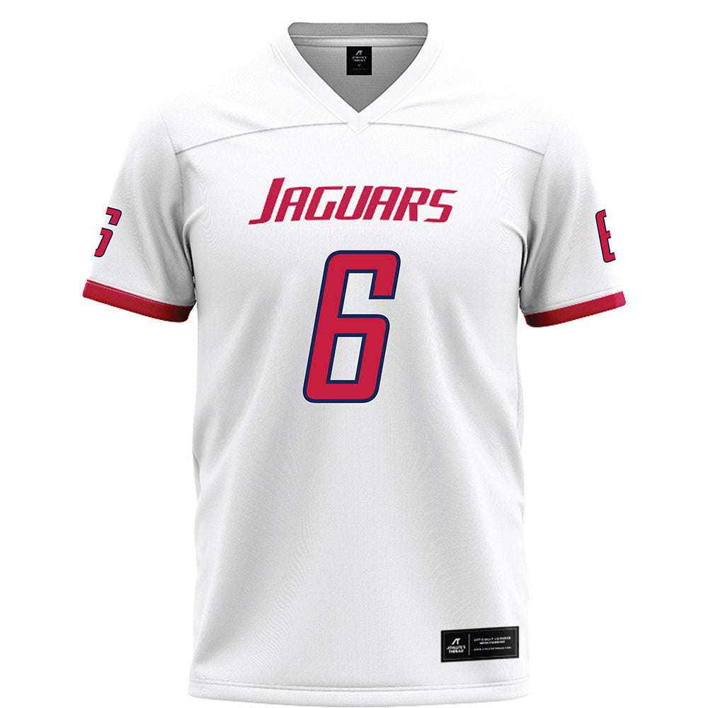 South Alabama - NCAA Football : Kaydon Degraffenreid - White Football Jersey-0